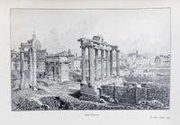 (FORE EDGE PAINTING) OLIPHANT, MRS. The Makers of Modern Rome. London, 1895. Fore edge painting by Winifred Arthur of Eternal City