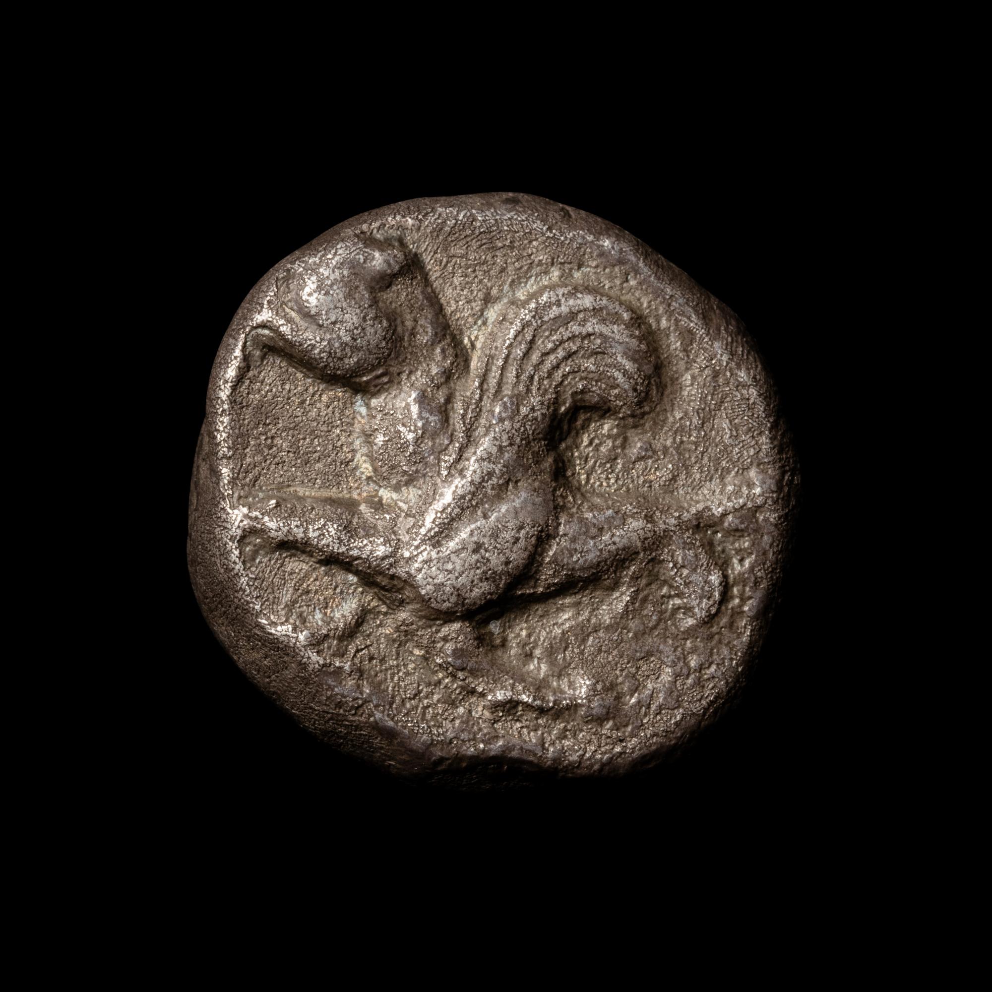 [ANCIENTS] IONIA. Teos (c. 6th/5th Centuries BC). Ar Stater. (11.6 g, 19mm).
