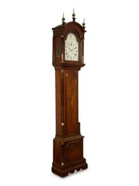 A George III Mahogany Tall Case Clock — Sam Toulmin Strand, London, Late 18th Century