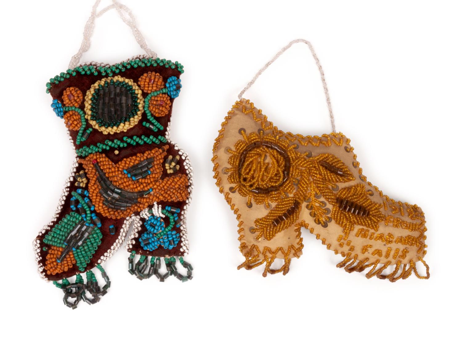 Haudenosaunee Beaded Whimseys, Victorian Boots