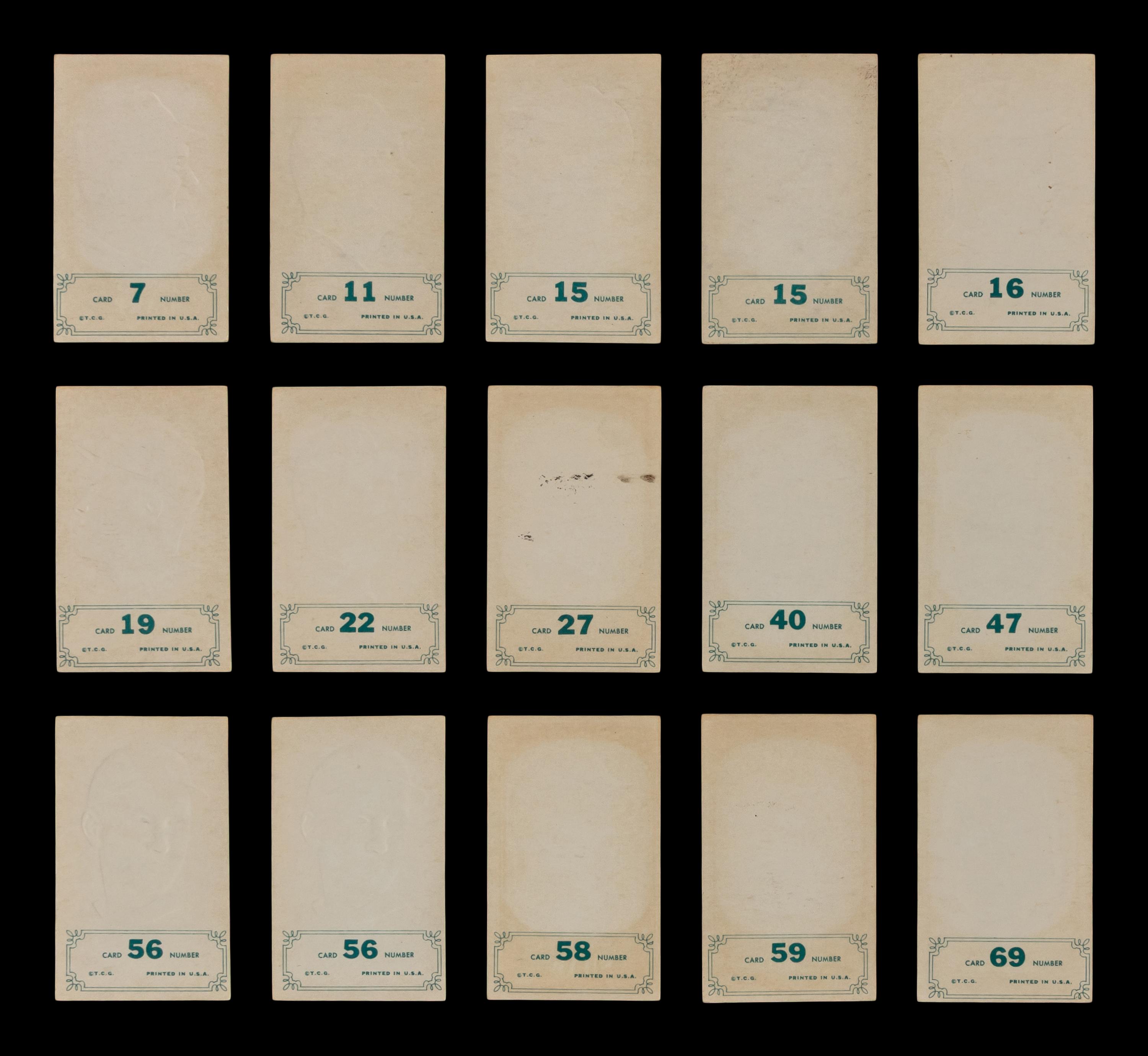 A Collection of 1960s Odd Ball Baseball Cards Including Mickey Mantle and Multiple Hall of Famers