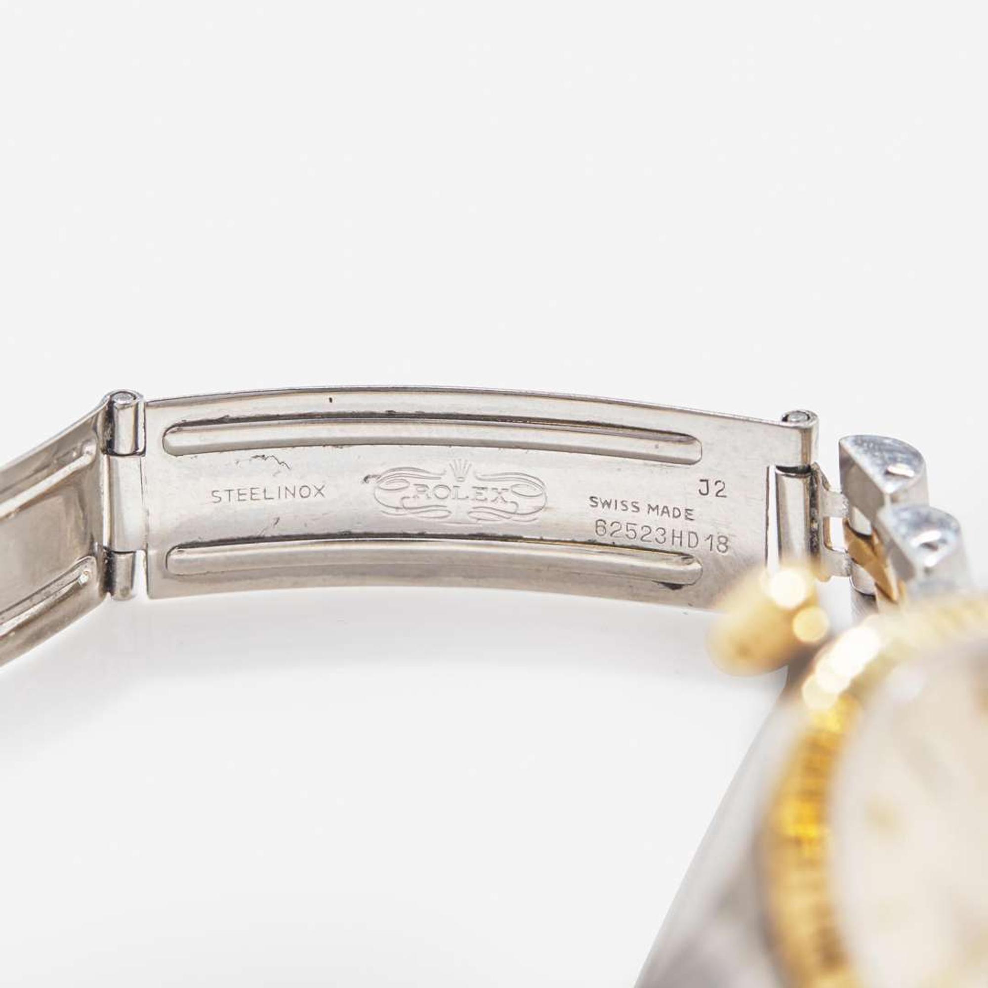 A Two-Tone Ladies Rolex Oyster Perpetual Datejust Watch C. 1985