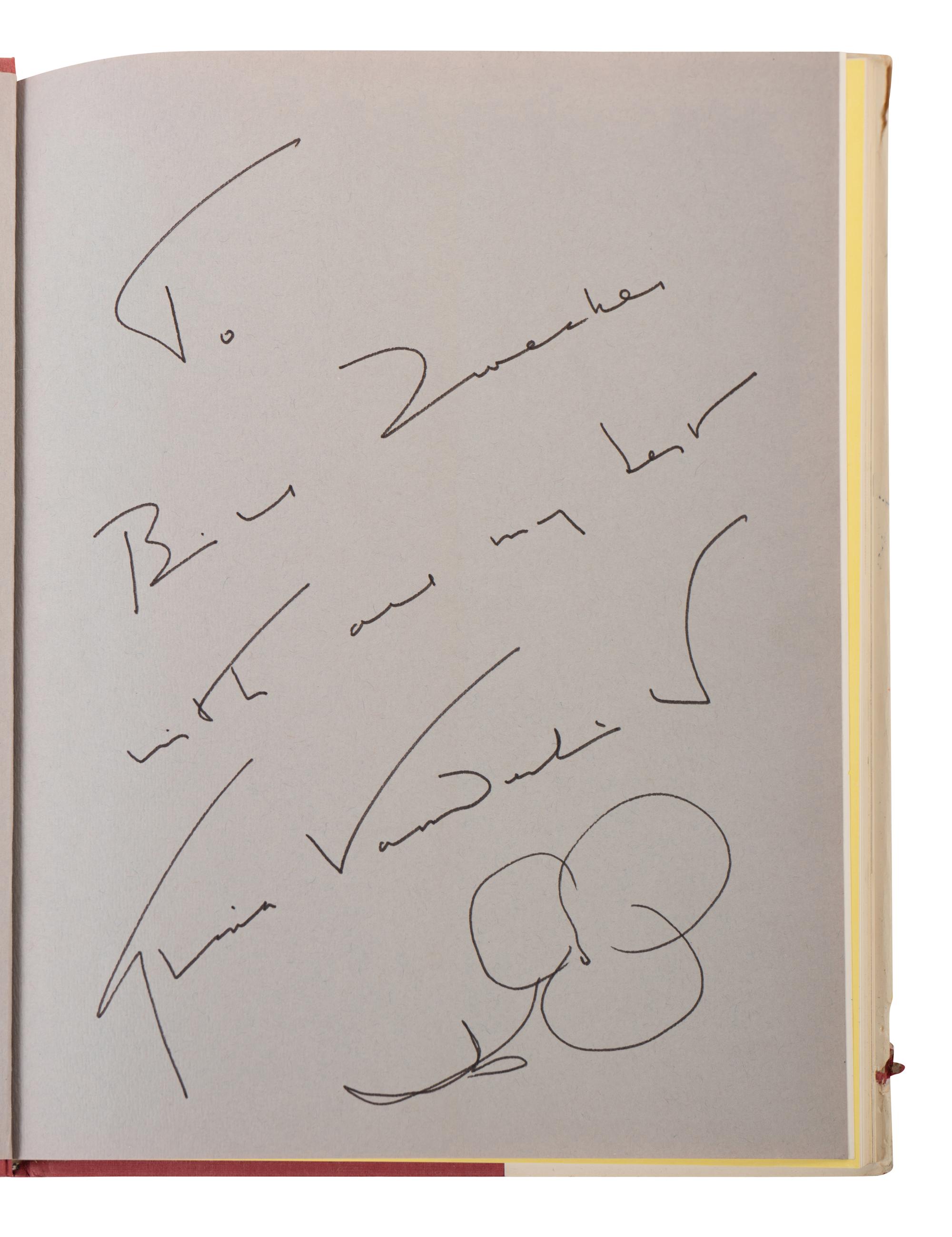 (Celebrity) A group of 20 autographed photographs of celebrities; comprising: