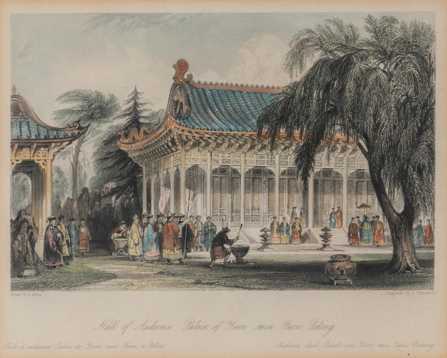 Two Etchings by Thomas Allom (1804-1872)