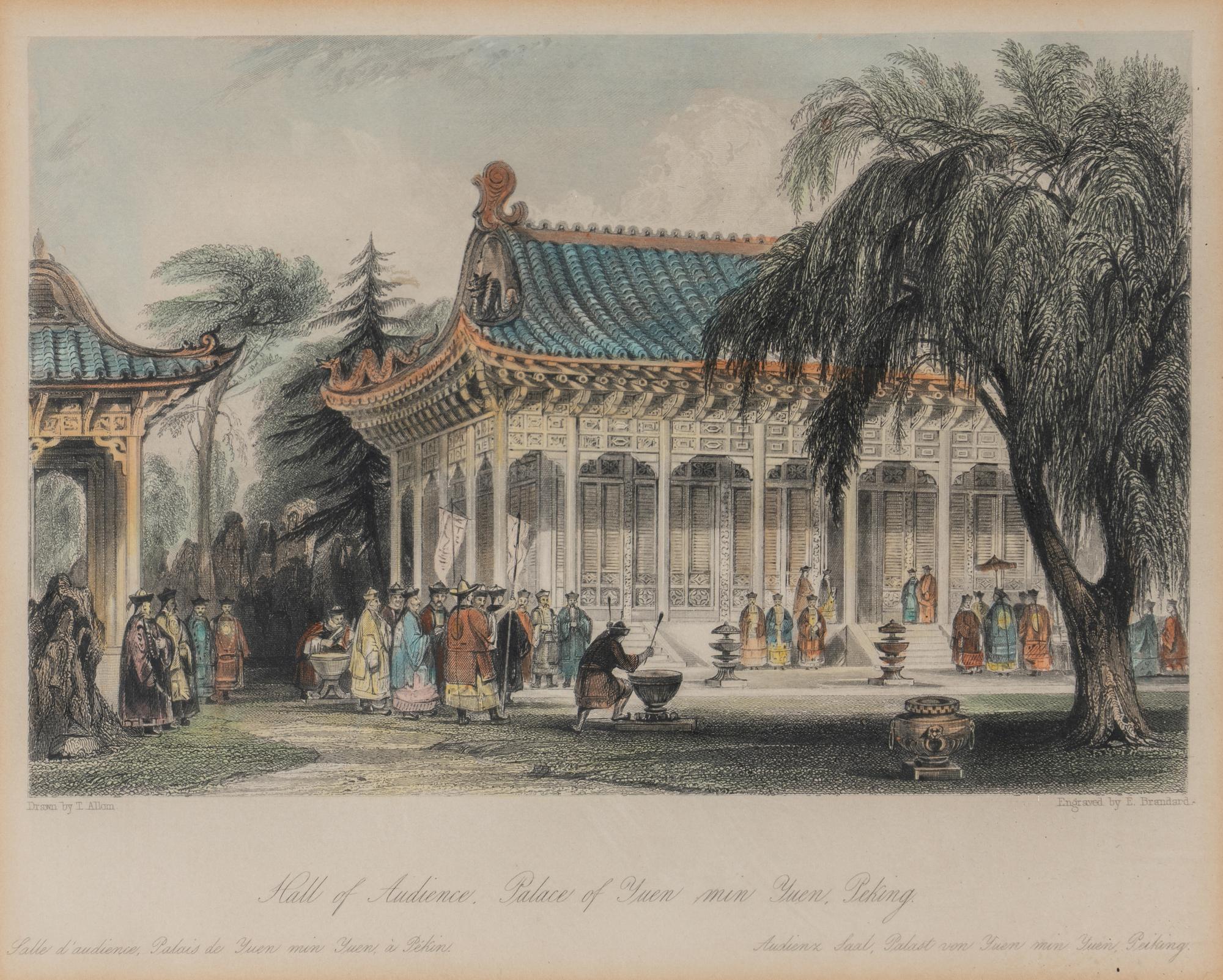 Two Etchings by Thomas Allom (1804-1872)