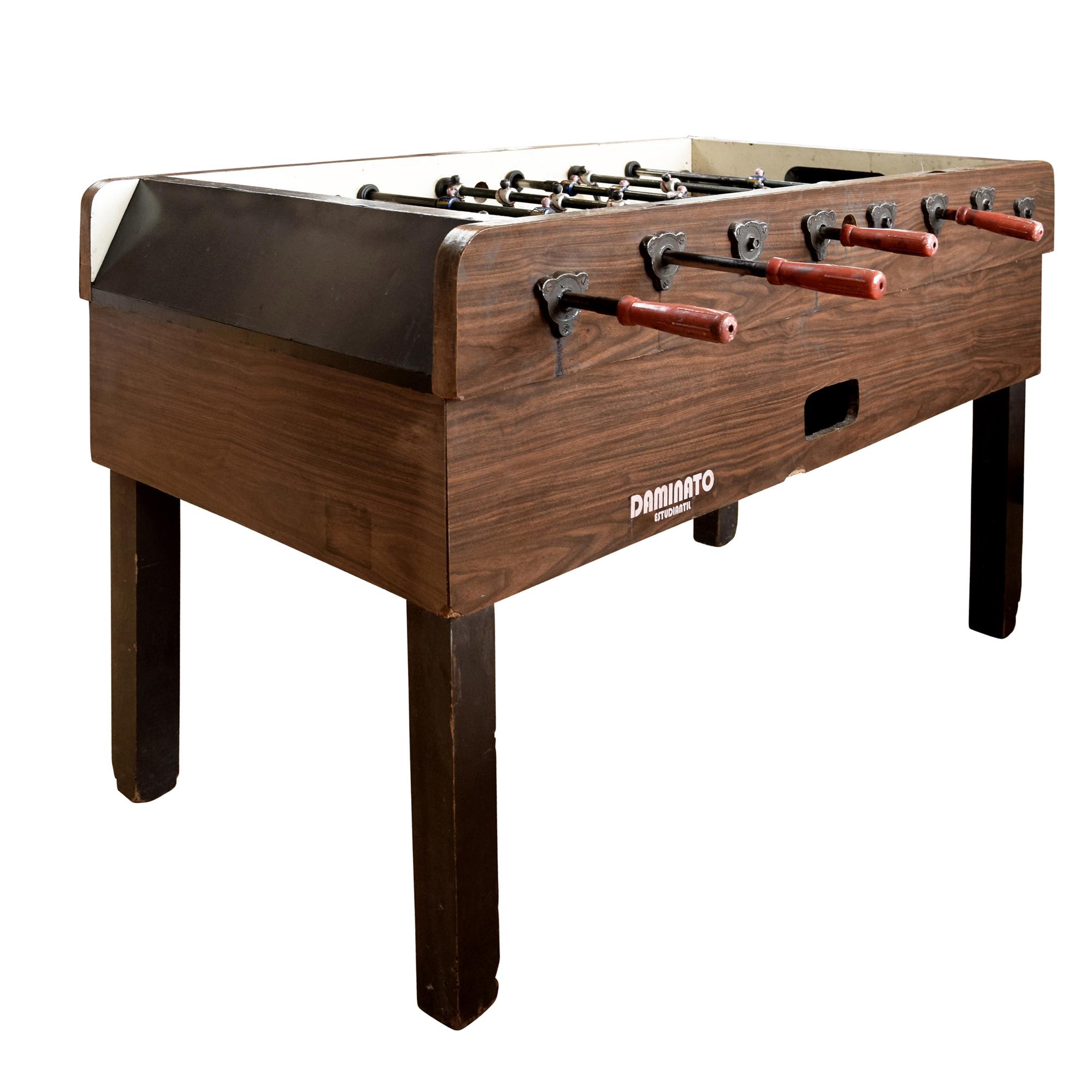 A Foosball Table 54" W x 28" D x 34.5" H — Argentina, Mid-20th Century