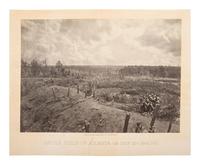 [CIVIL WAR]. BARNARD, George N. (1819-1902). Battle Field of Atlanta, GA July 22d 1864 . No. 2.