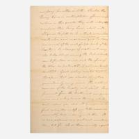 [American Revolution] (Greene, Nathanael) Manuscript Letter