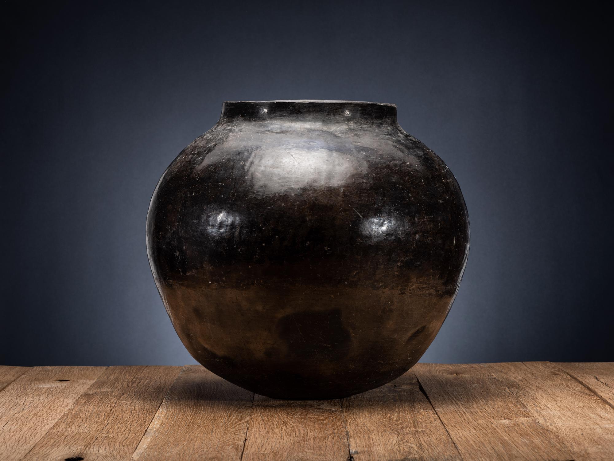 Ohkay Owingeh Pottery Storage Jar