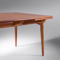 Dining Table, model AT 312, c. 1960 together with two leaves Andreas Tuck, Denmark