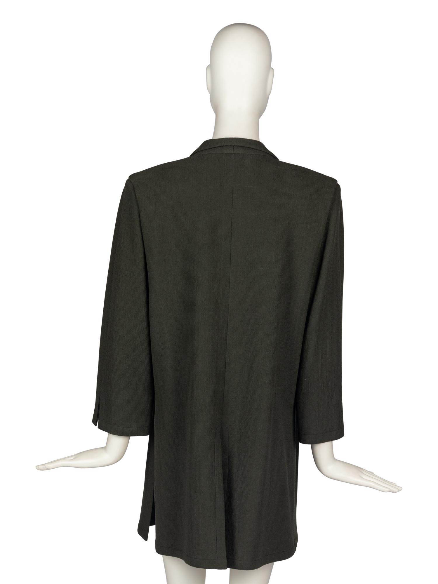 Pierre Cardin Haute Couture Jacket with Vinyl Accents