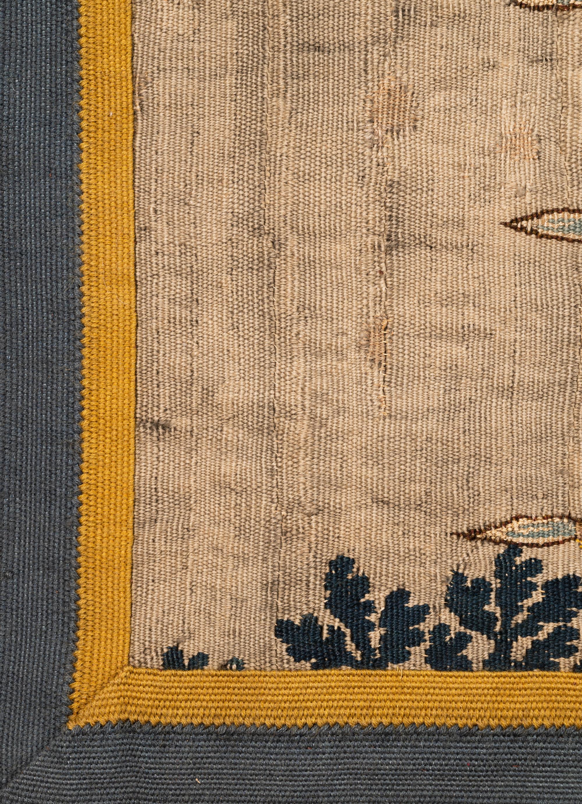 A Flemish Wool Tapestry Fragment