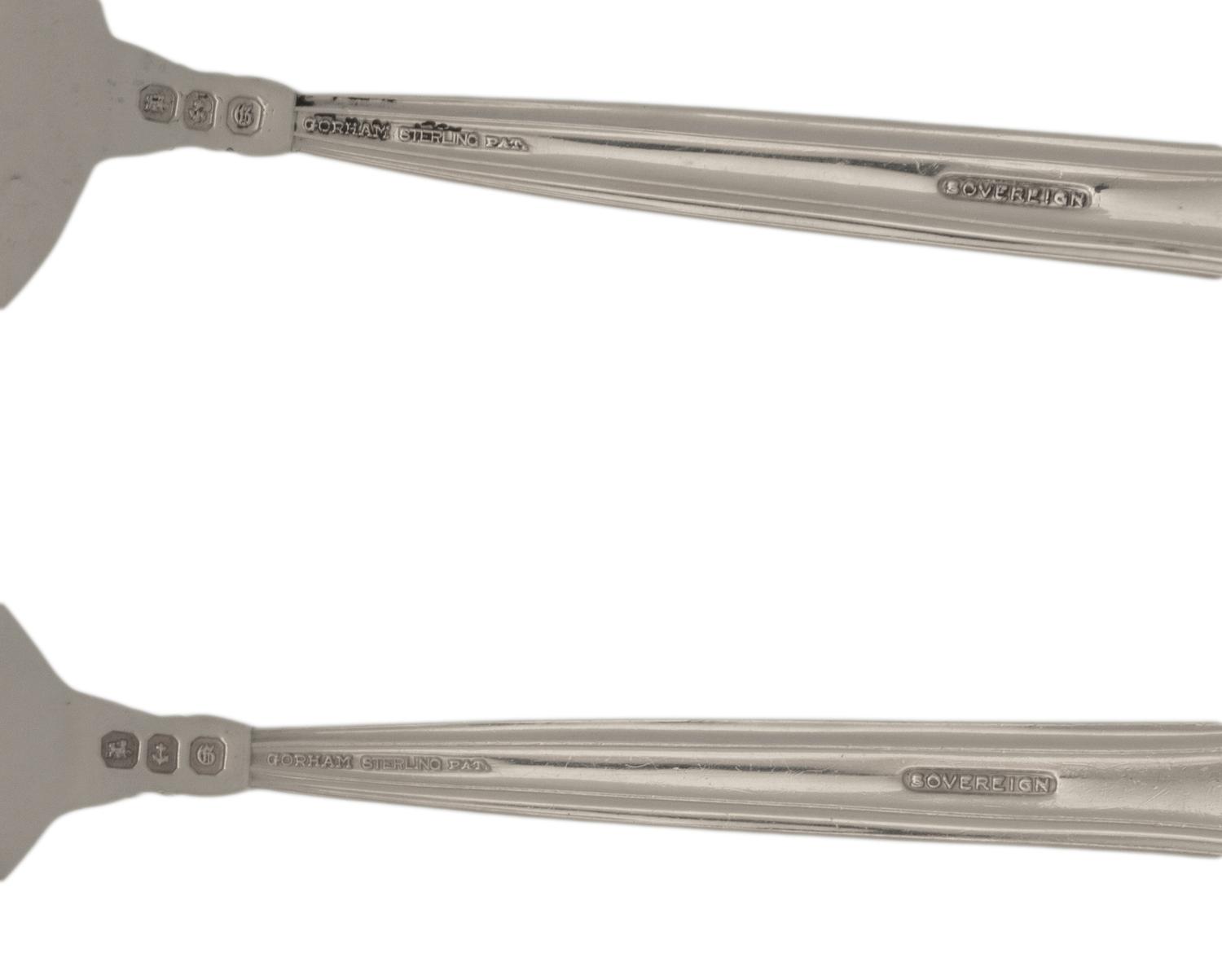 An American Silver Flatware Service
