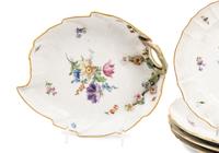 A Set of Meissen Porcelain Plates