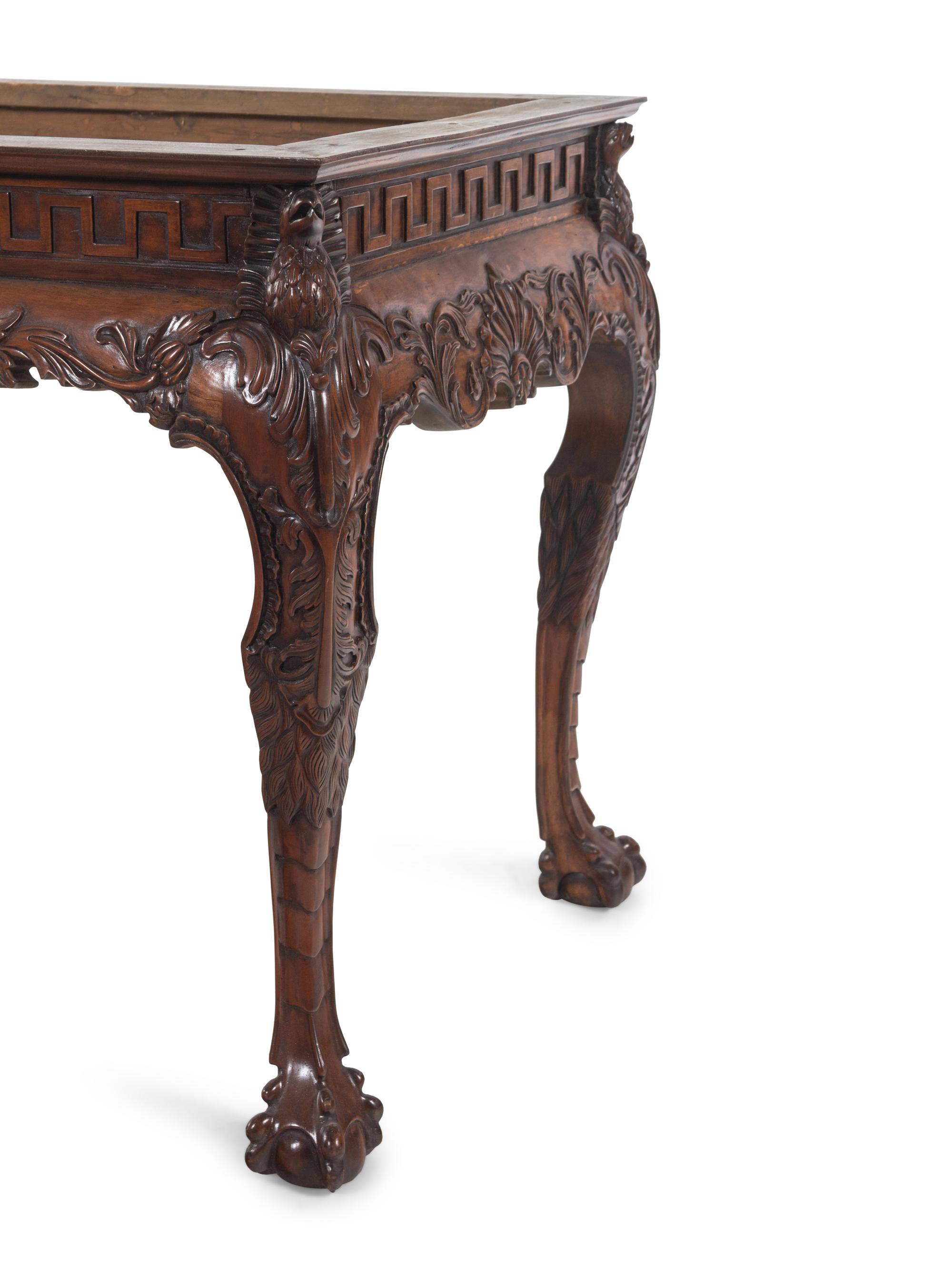 An Irish George III Style Mahogany Center Table