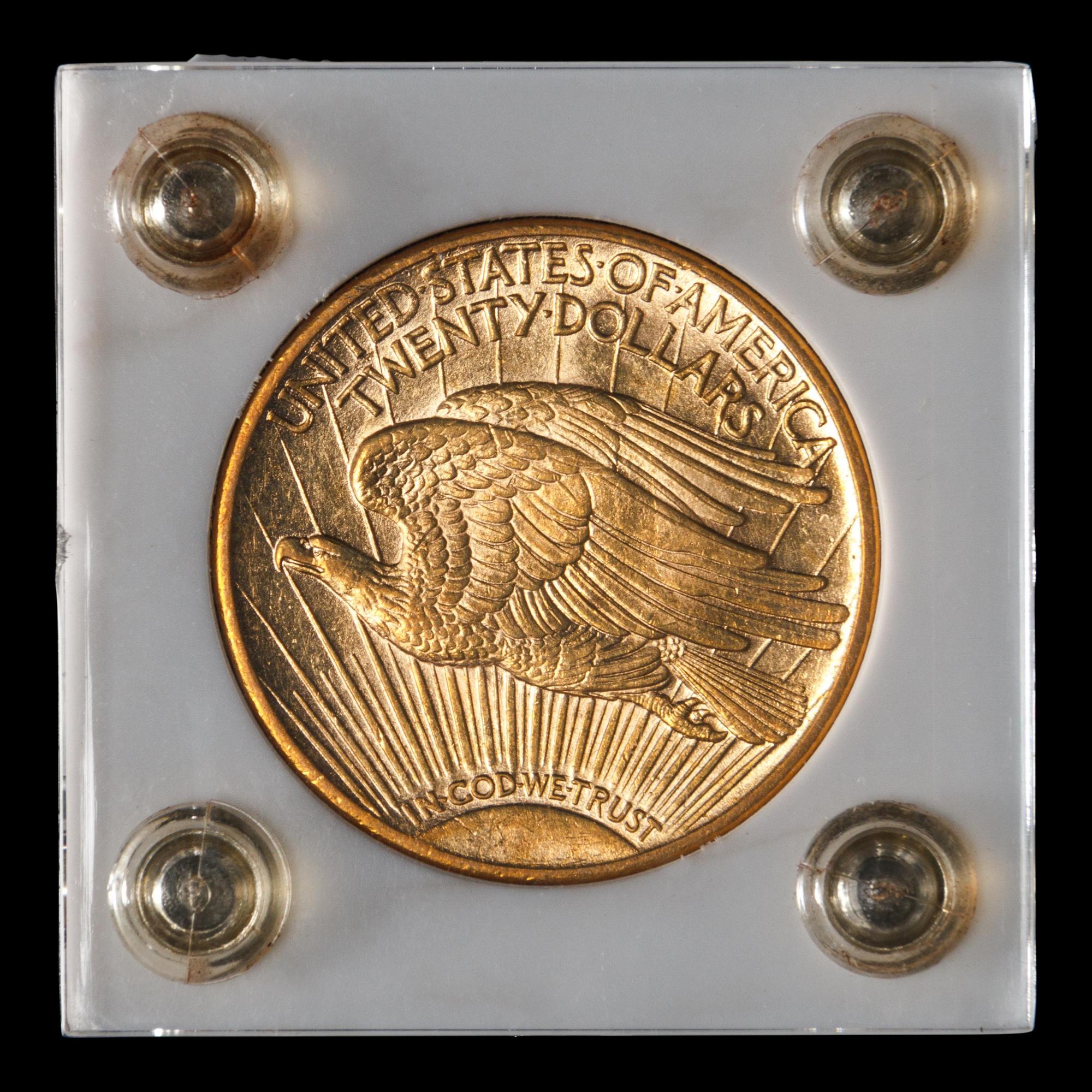 A 1924 Saint Gaudens $20 Gold Coin