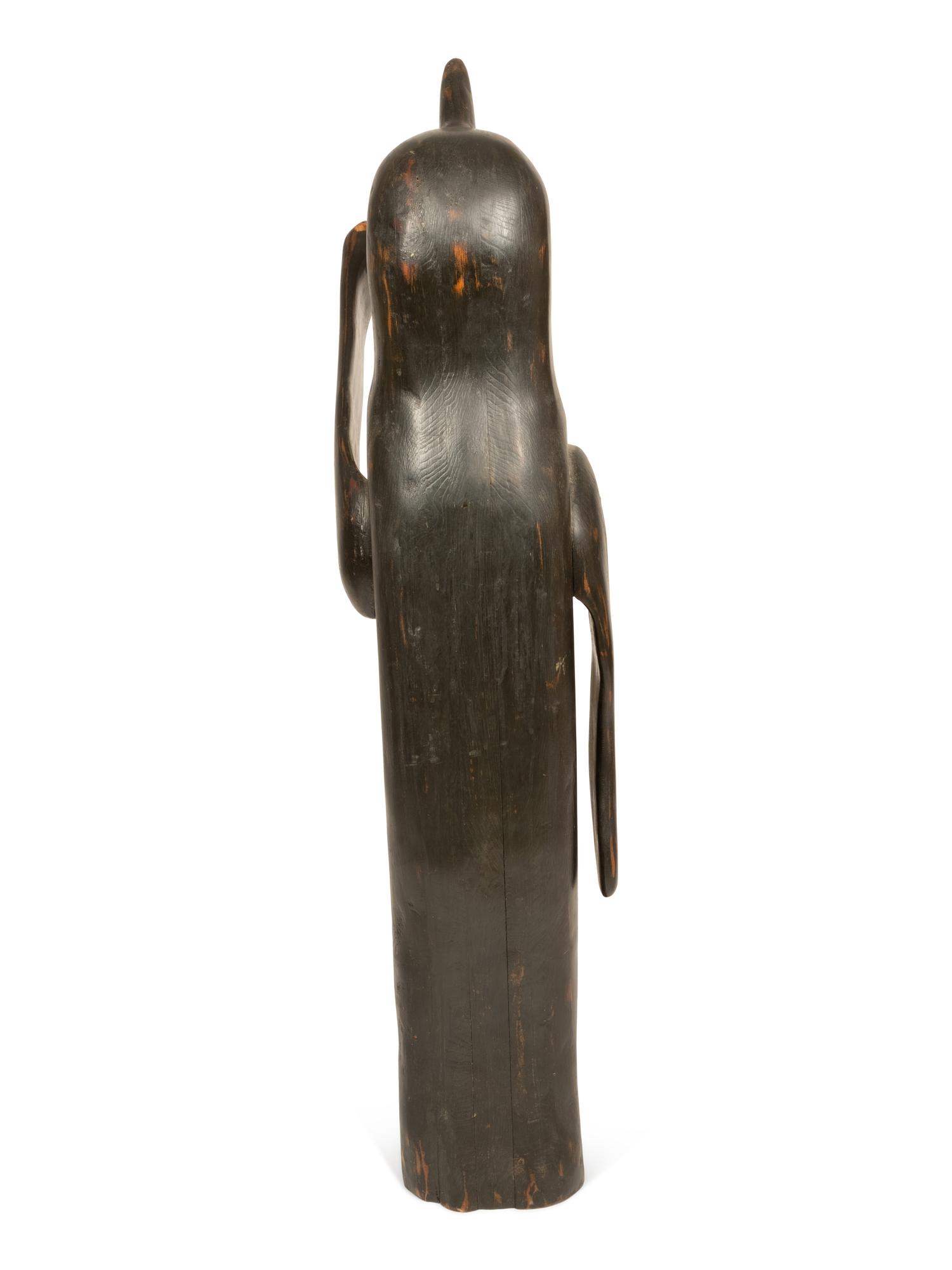 A Folk Art Carved Penguin