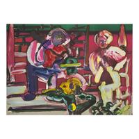 Romare Bearden (American, 1911-1988) — Louisiana Serenade (from Jazz Series ) , 1979