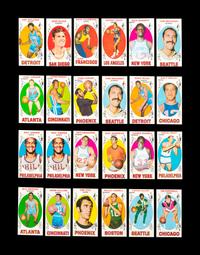 A Group of 93 Assorted 1969-70 Topps Basketball Cards,