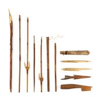 Assorted Inuit Fishing Implements