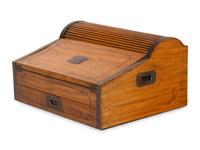 An English Brass Mounted Mahogany Lap Desk