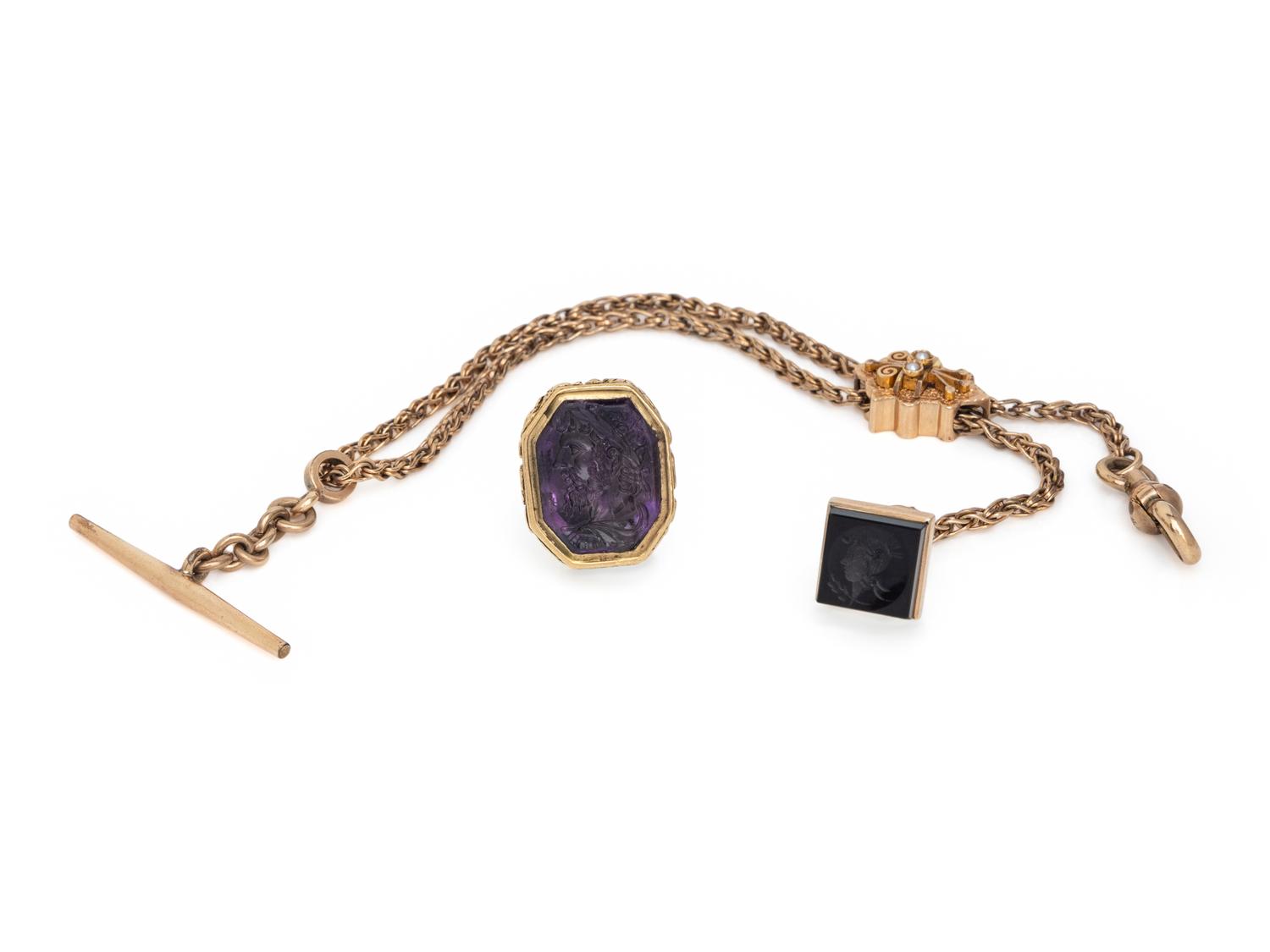 VICTORIAN, COLLECTION OF JEWELRY