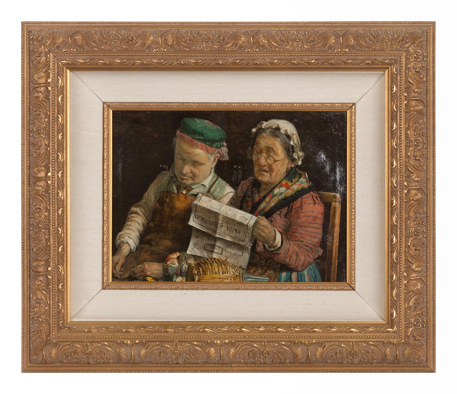 Reading the Newspaper