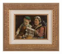 Reading the Newspaper