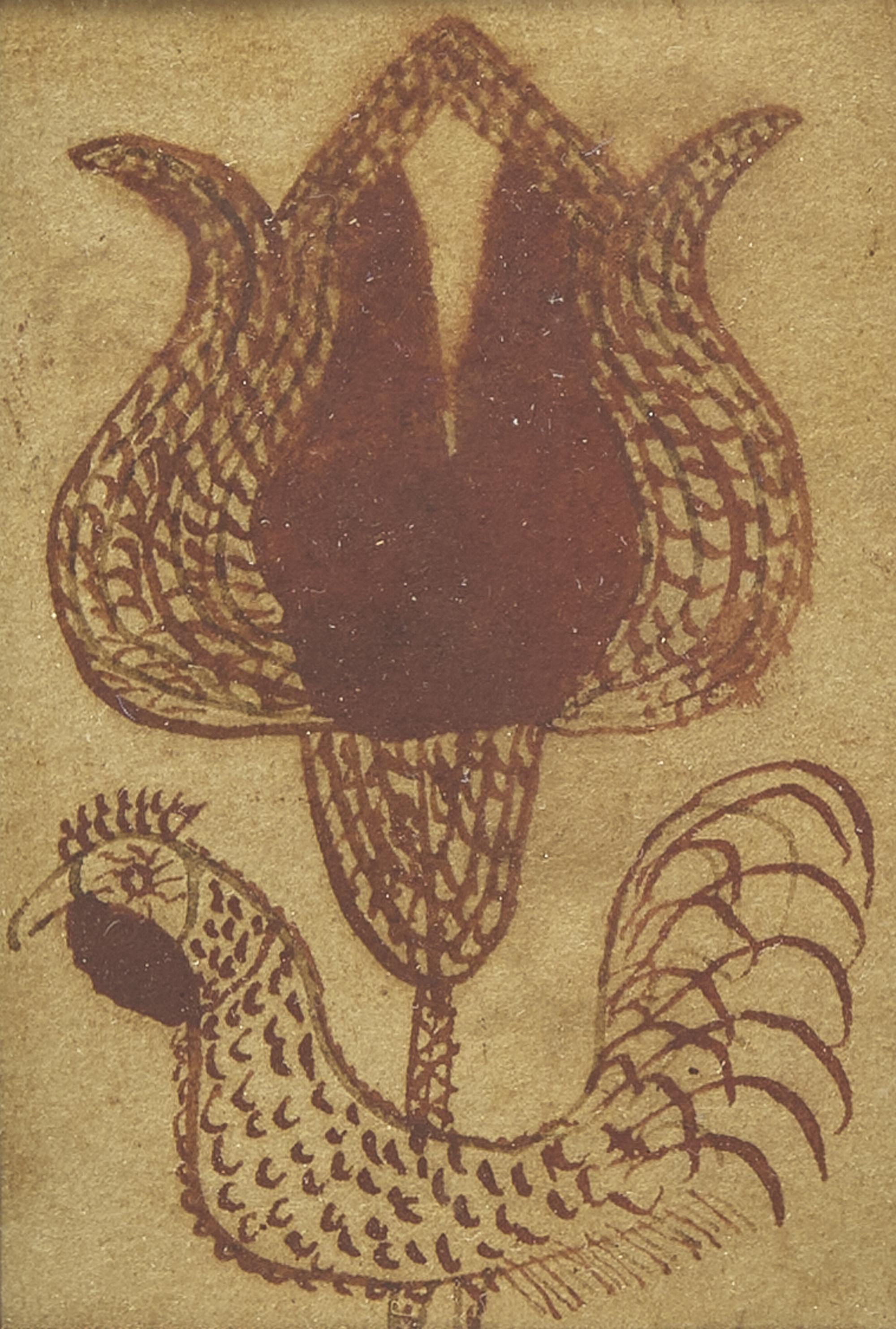 A Fraktur Double-Sided Reward of Merit, Dated "1828"