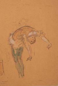 Three Figure Studies of a Clown