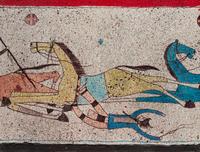Fallen Warrior , diptych