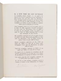 [Artist Book]. Picasso, Pablo (1881-1973), artist. -- Cocteau, Jean (1889-1963). Picasso de 1916 a 1961 . Monaco: Editions du Rocher, 1962.