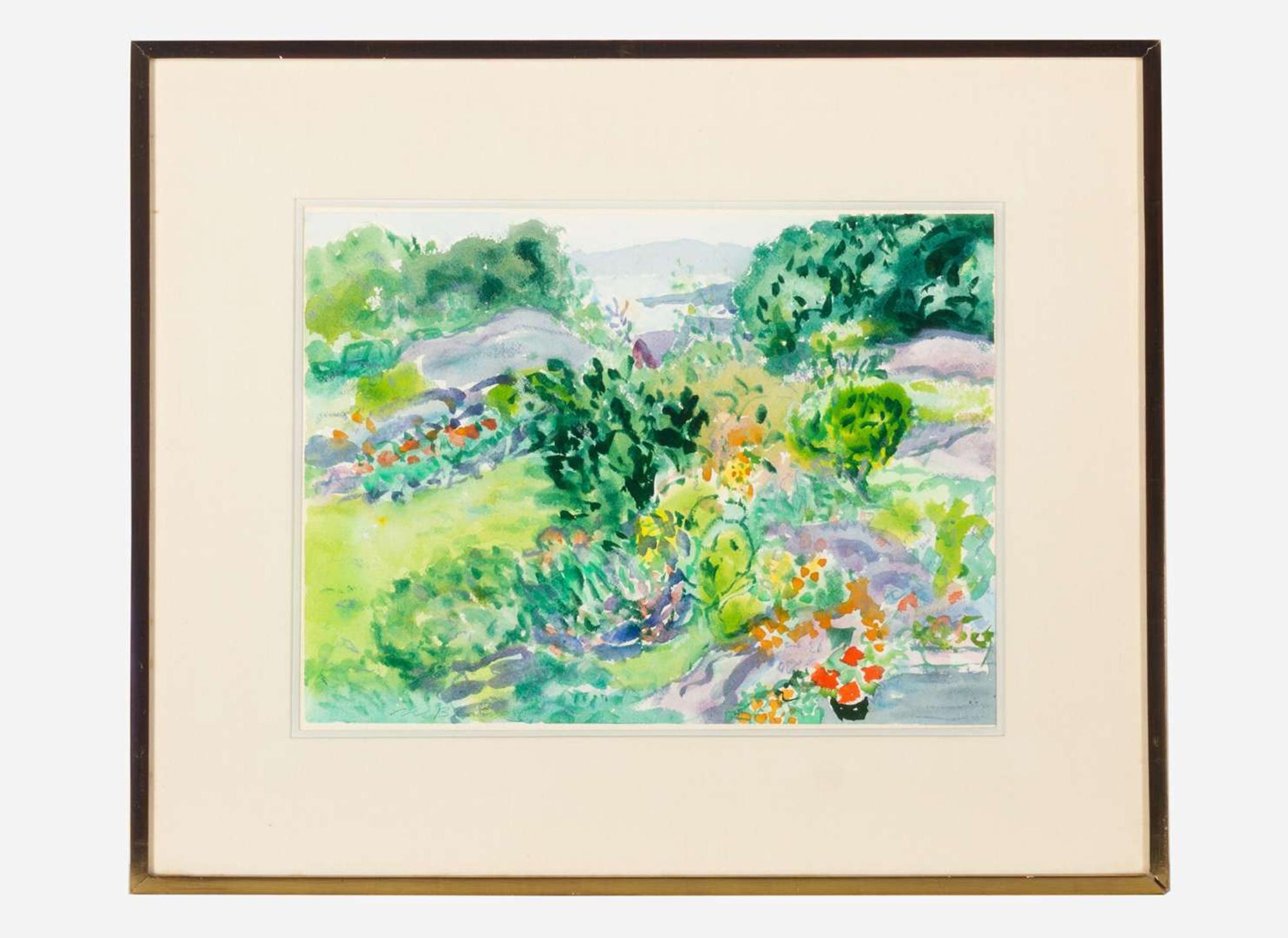 Nell Blair Walden Blaine (American, 1922-1996) - View, Early September