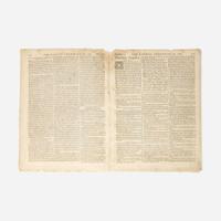 [Americana] [Mason Dixon Line] The London Chronicle: or, Universal Evening Post