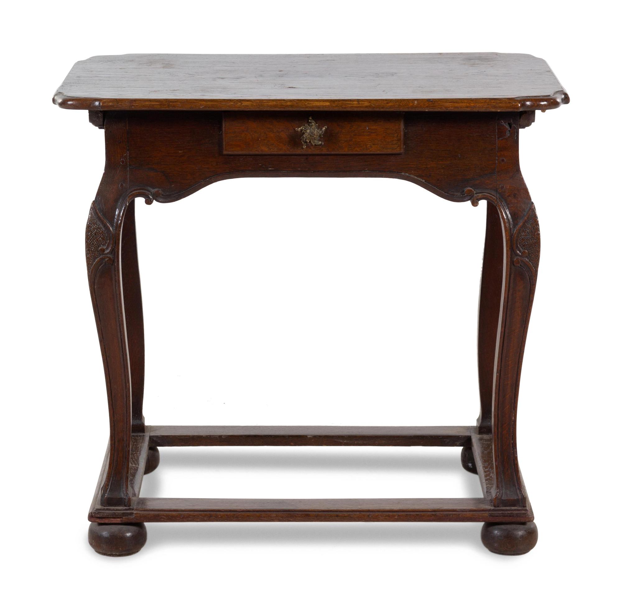 A French Oak Side Table