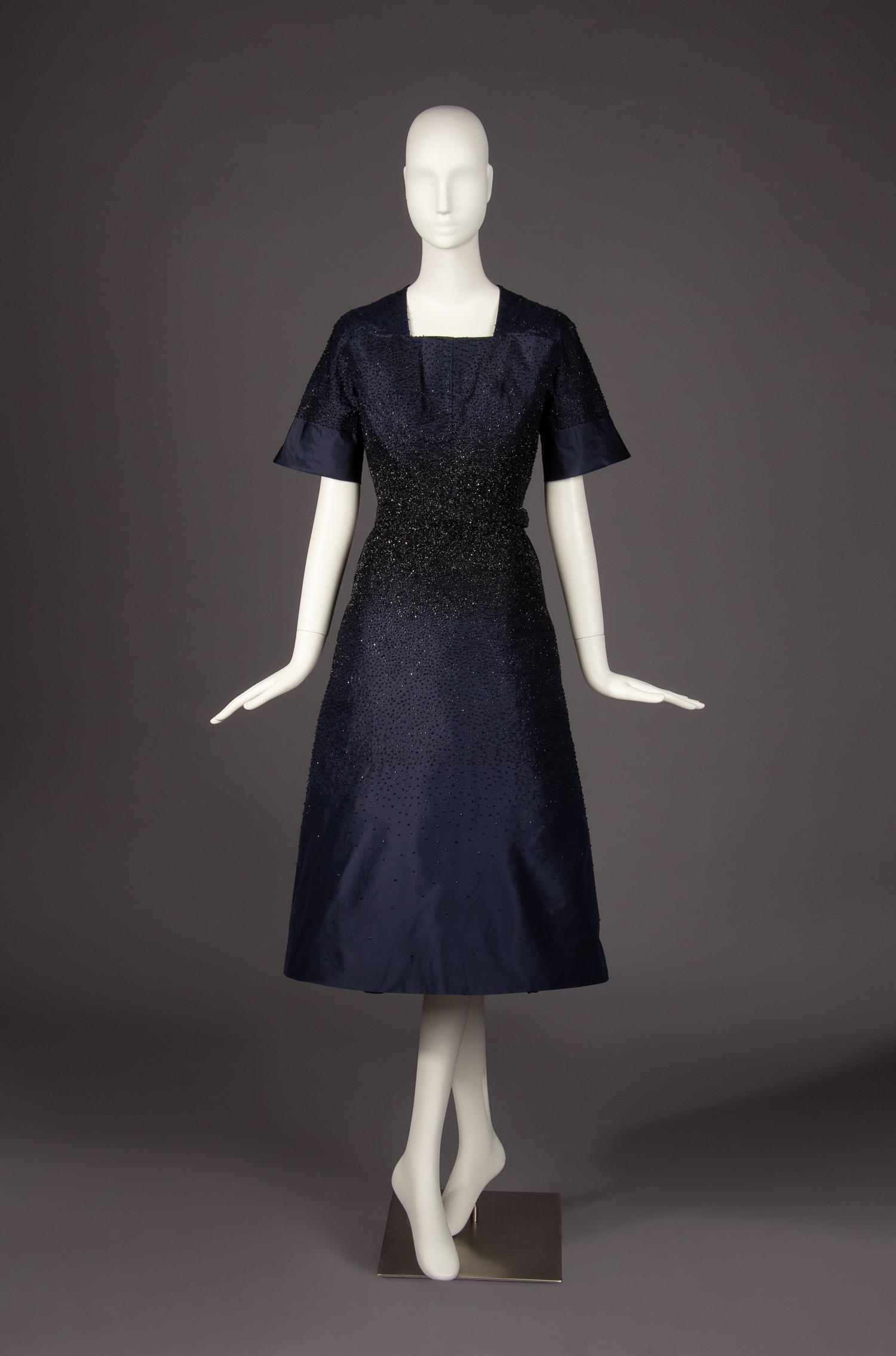 Christian Dior Haute Couture Dress with Shoes, 1950s
