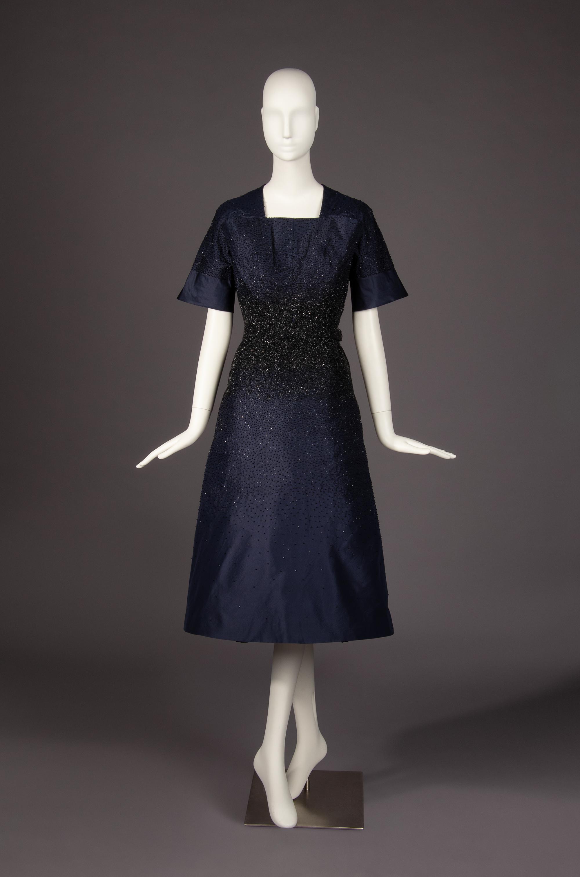 Christian Dior Haute Couture Dress with Shoes, 1950s