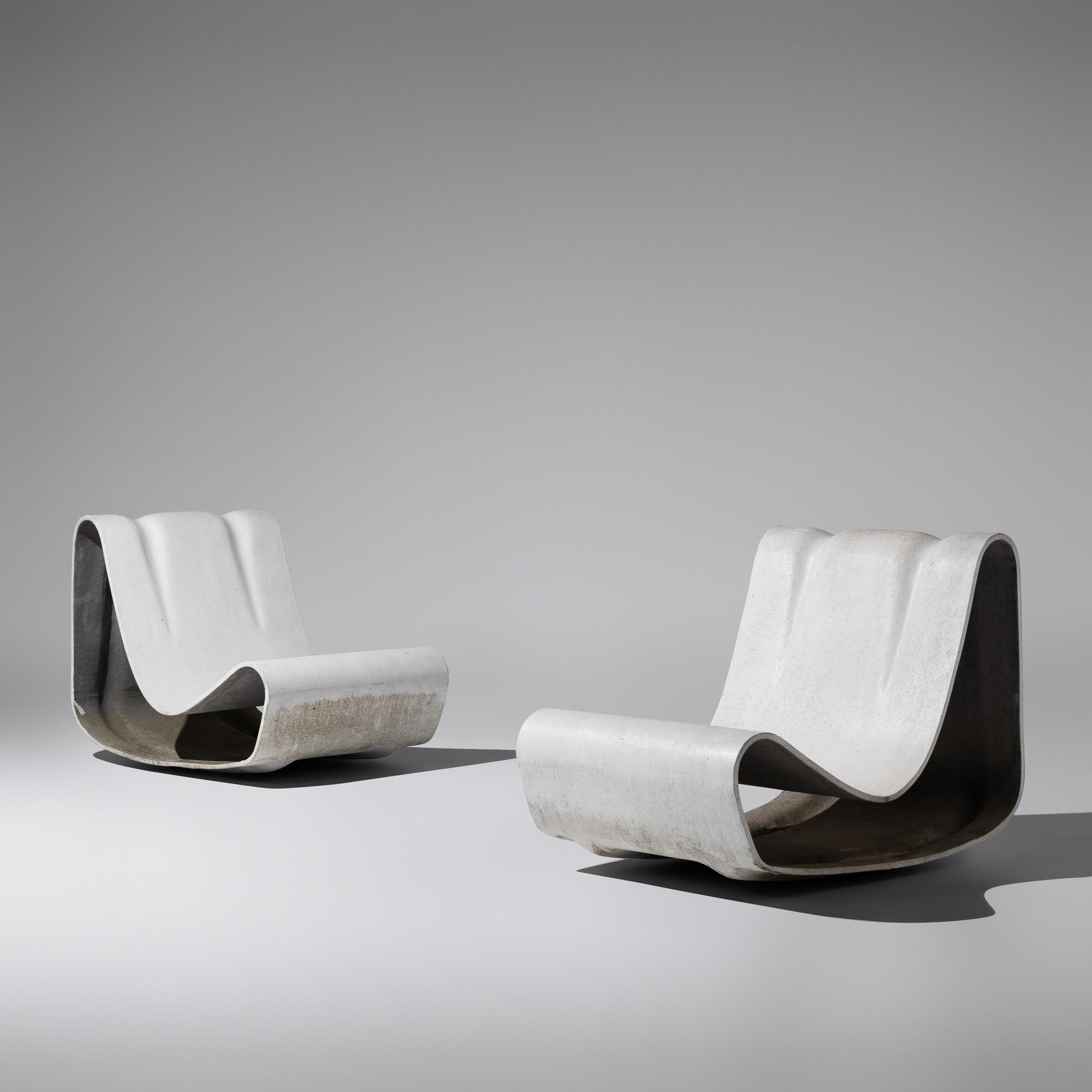 Willy Guhl (American, 1915–2004) — Pair of Loop Chairs, 2nd ed. c. 1997