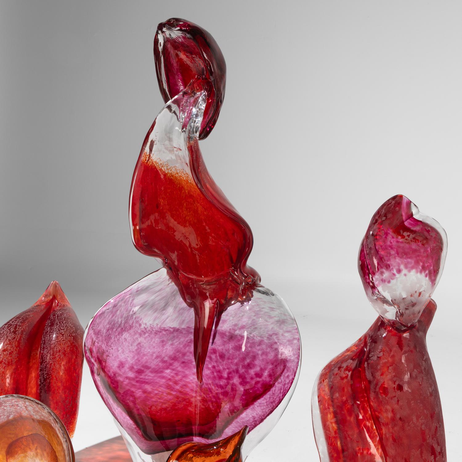 Martin Blank (American, b. 1962) — Untitled, 9 pieces from the Abstract Figural and Abstract Sculpture series, 2009