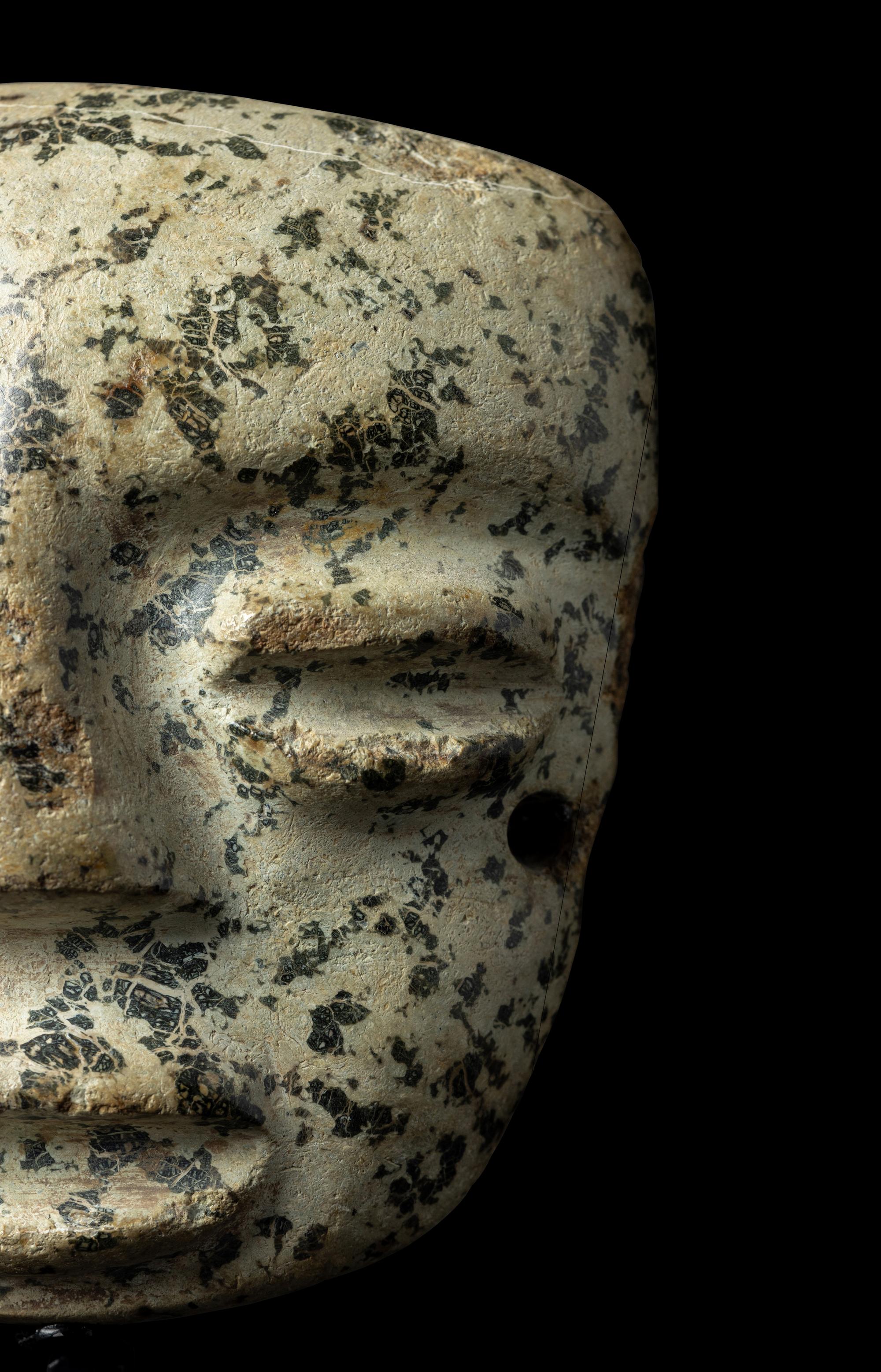 A Chontal Greenstone Head