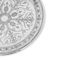 A Tiffany and Co. Engraved Silver Dish