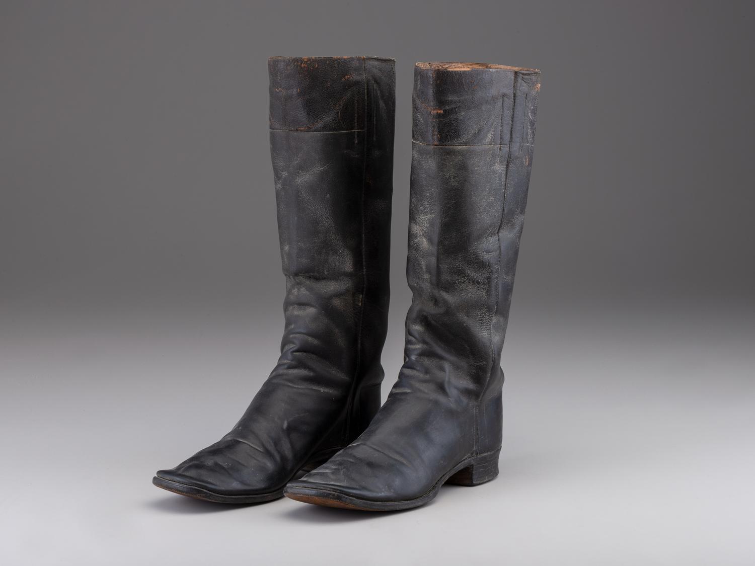 [CIVIL WAR]. Pair of officer's boots.