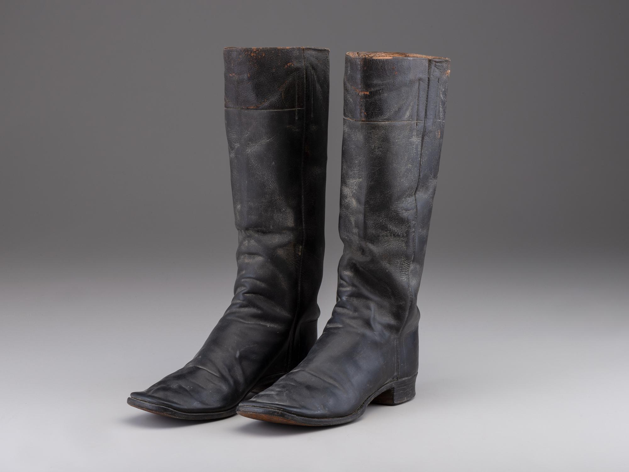 [CIVIL WAR]. Pair of officer's boots.