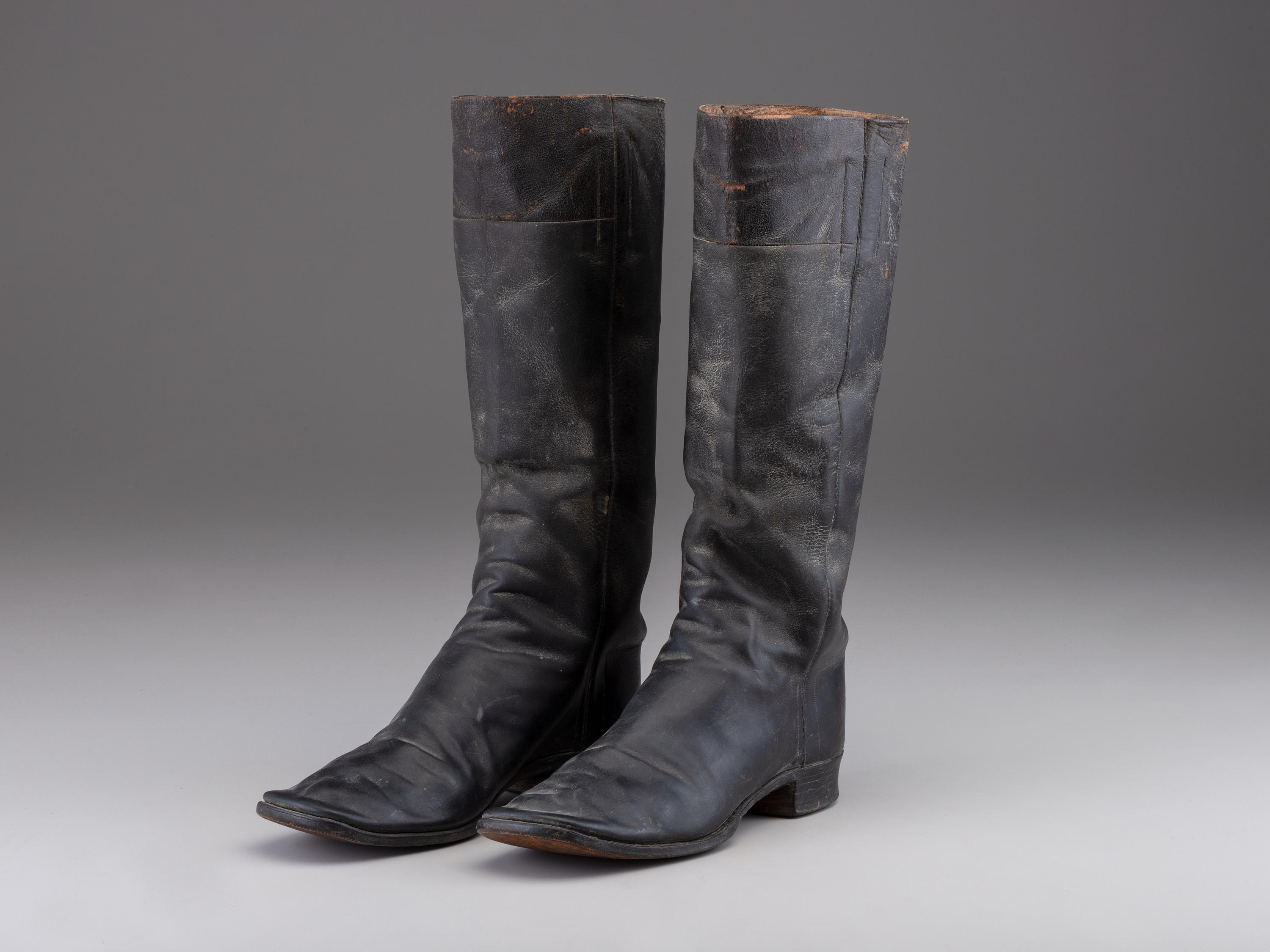 [CIVIL WAR]. Pair of officer's boots.