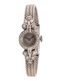 WHITE GOLD AND DIAMOND WATCH