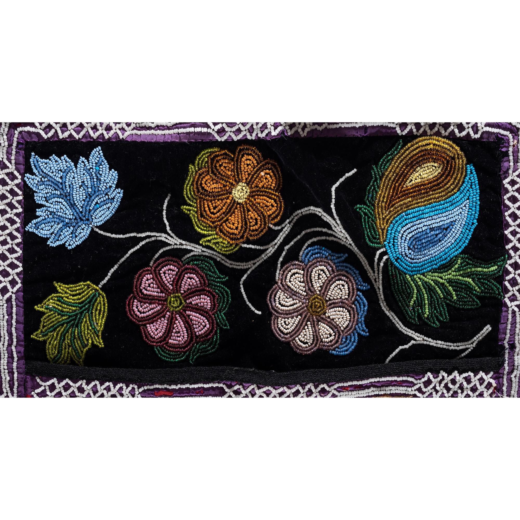 Anishinaabe Beaded Bandolier Bag