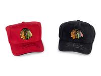 A Group of Bobby Hull and Stan Mikita Signed Autograph Items