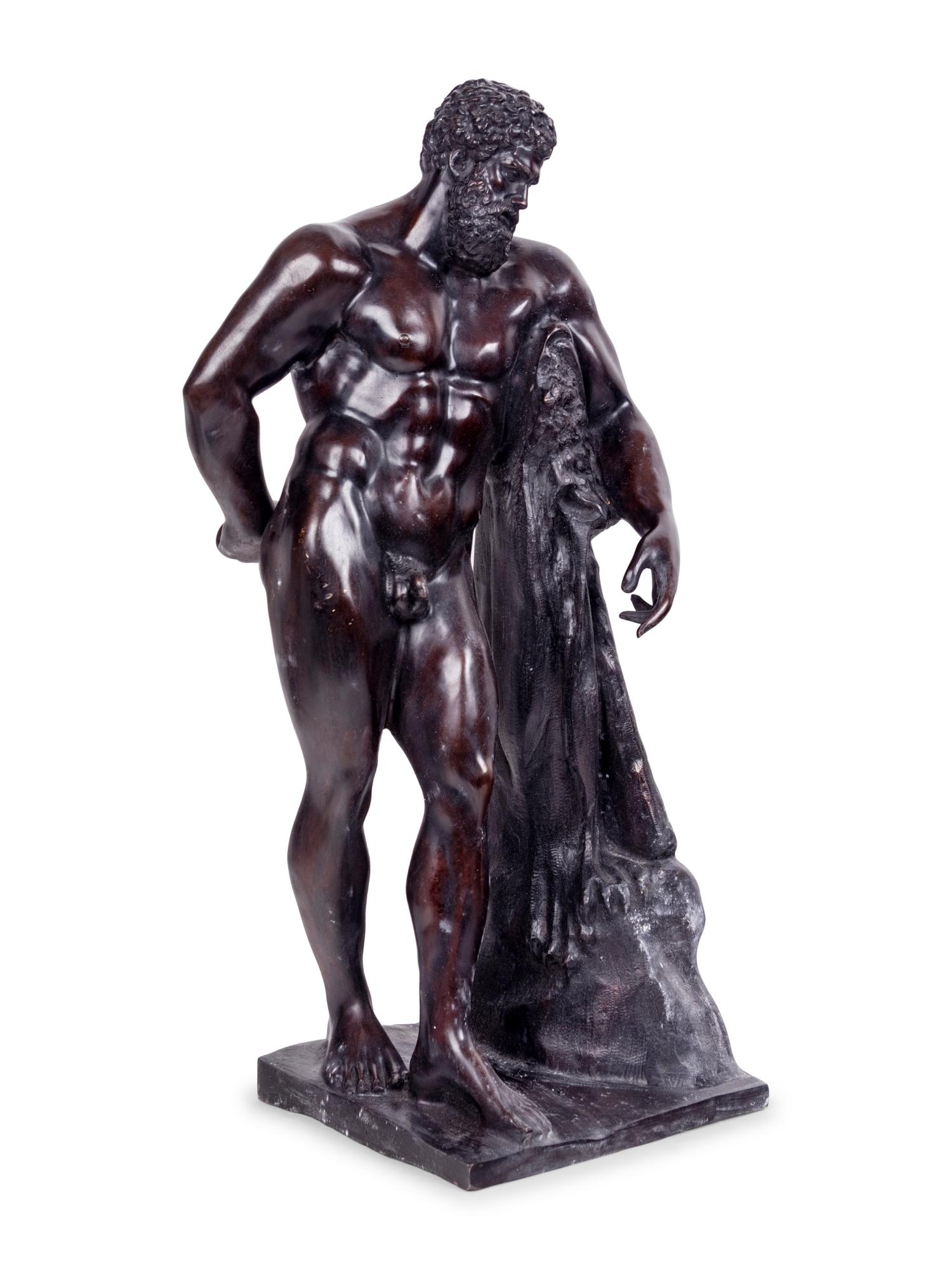 A Continental Bronze Model of the Farnese Hercules