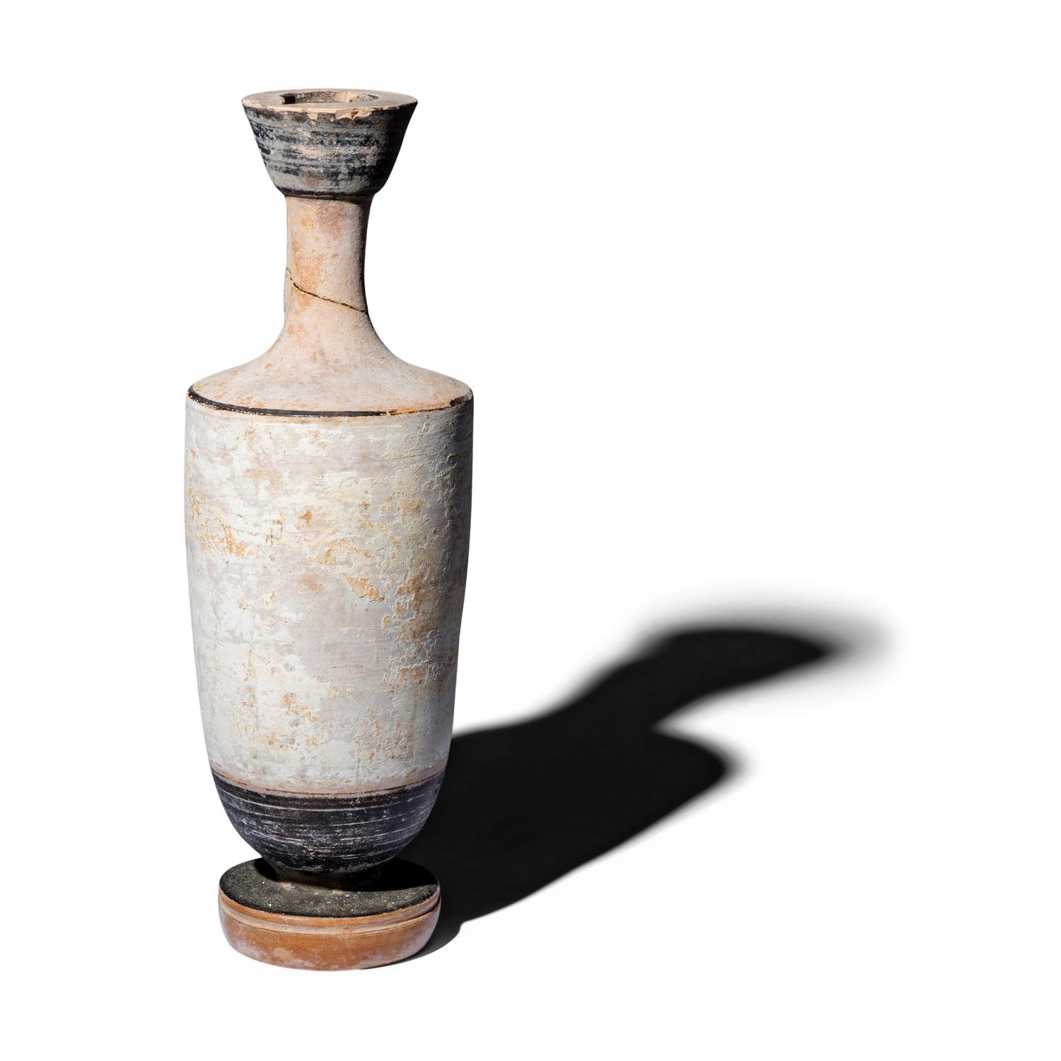 An Attic White-Ground Lekythos