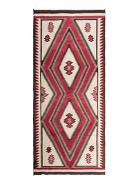 Navajo Red Mesa Runner / Rug
